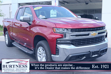 Certified Pre-Owned 2019 Chevrolet Silverado 1500 LT Double Cab in  Whitewater #P6649 | Burtness Chevrolet Buick GMC